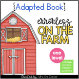 On the Farm Errorless Adapted Book