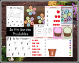 In the Garden Preschool Printables Package