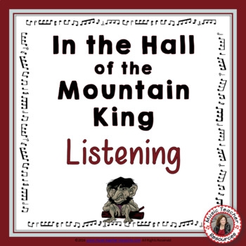 Preview of Music Listening Lesson Worksheets for In the Hall of the Mountain King