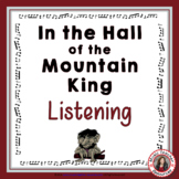 Music Listening Lesson Worksheets for In the Hall of the M