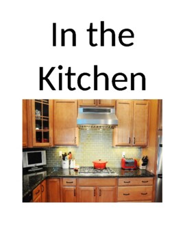 Preview of In the Kitchen Interactive Book