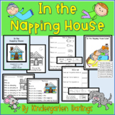 Napping House Literacy and Math No Prep Activities and Eme