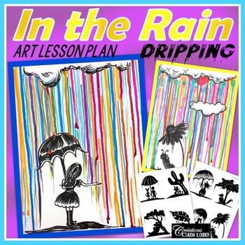 Preview of Dripping : In the Rain , In the Style of Marc Allante - Art