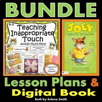 Preview of Teach Inappropriate Touch to Pre-School and Elementary Children BUNDLE