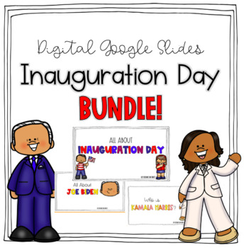 Preview of Inauguration Day Bundle eBooks and Activities l Google Slides