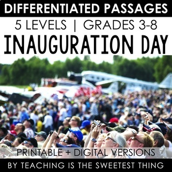 Preview of Inauguration Day: Passages - Distance Learning Compatible
