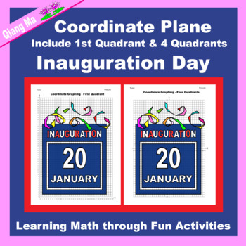 Preview of Inauguration Day Coordinate Plane Graphing: Inauguration Day