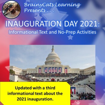 Preview of Inauguration Day 2021:  Informational Text and No-Prep Activities
