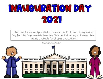 Preview of Inauguration Day Pamphlet