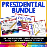 Presidents Day Presidential Bundle | AMAZING Lesson, Writi