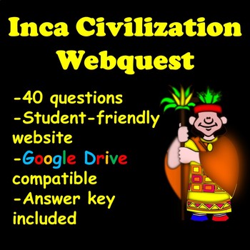 Preview of Inca Webquest