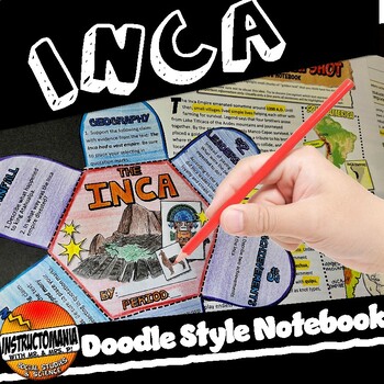 Preview of Inca Empire Interactive Notebook -Snapshot Reading Workbook & Foldables Activity
