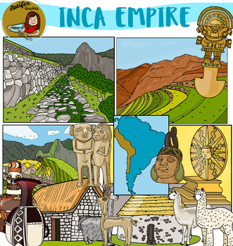 Inca Empire clip art-Mesoamerican Civilizations by Artifex | TPT