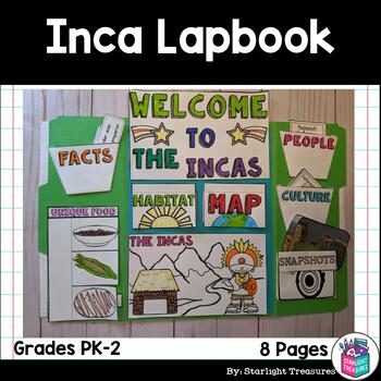 Preview of Inca Lapbook for Early Learners - Ancient Civilizations