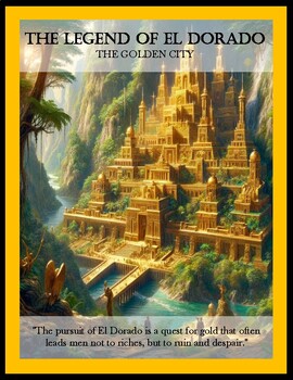 Preview of Incas - Aztecs - The Legend of El Dorado - Reading Comprehension