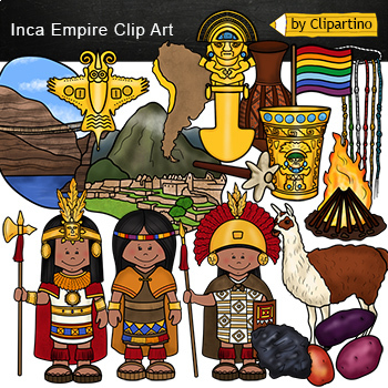 Preview of Incas Clip Art /Incas civilization /Ancient History Clip Art Commercial use