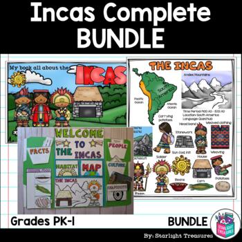 Preview of Incas Complete Study for Early Readers - Incas Bundle