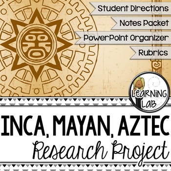 Preview of Incas, Mayans, and Aztecs Guided Research Project