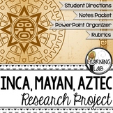 Incas, Mayans, and Aztecs Guided Research Project