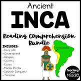 Incas Informational Text Reading Comprehension Worksheet B
