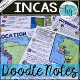 Incas and Early Andean Civilizations Doodle Notes Lesson