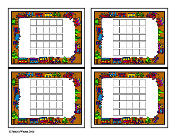 Preview of Incentive Chart or Reading Log Train Theme