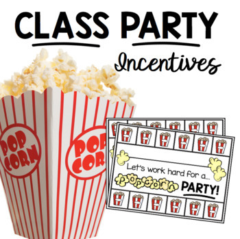 Preview of Incentive Charts Class Party Behavior Punch Out Cards - End of the year rewards