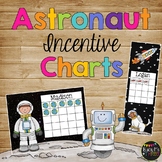Incentive Charts | Sticker Chart | EDITABLE Astronaut Them