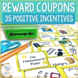 Reward Coupons for Positive Behavior Management