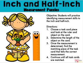 Preview of Inch and Half-Inch Measurement Center