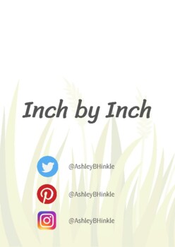 Preview of Inch by Inch Story Unit ELA and Math Integration