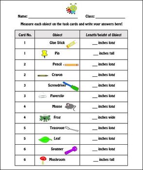 free printable inch worm preschool ruler