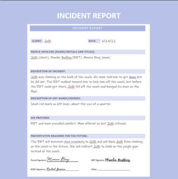 Incident Reporting - Compass Care