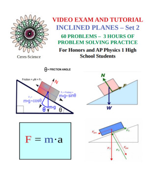 Preview of Inclined Planes - AP Physics 1 - Problem Solving Video Exam and Tutorial
