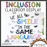 Inclusion Display | FREE Classroom Bulletin Board
