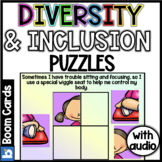 Inclusion & Diversity Puzzles | Boom Cards | Social Emotio