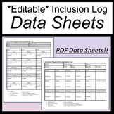 Inclusion Log [Inclusion Data Sheets] [Inclusion Documenta