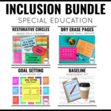 Inclusion Teacher Classroom Printables Bundle for Special 
