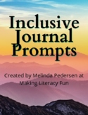 Inclusive Journal Writing Prompts