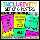 Inclusivity Affirmation Posters: Social Emotional Quotes