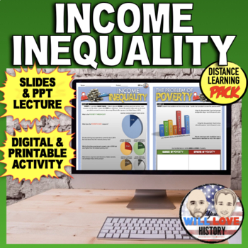 Preview of Income Inequality | The Lorenz Curve and Income Tax | Digital Learning Pack