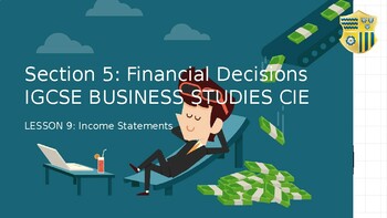 Preview of Income Statements – Business Studies & Finance - 9 of 14