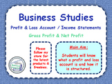 Income Statements - Profit & Loss Accounts - Finance - Net