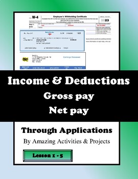 Preview of Income Unit - Deductions, Gross Pay & Net Pay