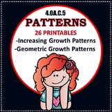 Increasing Growth Patterns and Geometric Growth Patterns W