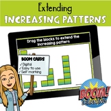 Increasing Patterns: Extend the pattern BOOM Cards - Digit