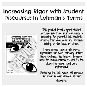 Preview of Increasing Rigor with Student Discourse in Lehman's Terms