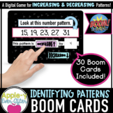 Increasing and Decreasing Patterns Digital Task Cards for 