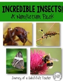 Incredible Insects! A Nonfiction Pack