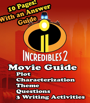 Preview of Incredibles 2 Movie Guide Packet